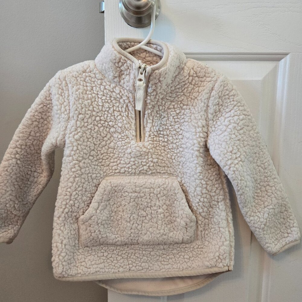 Girls size 3t Carters ivory pullover